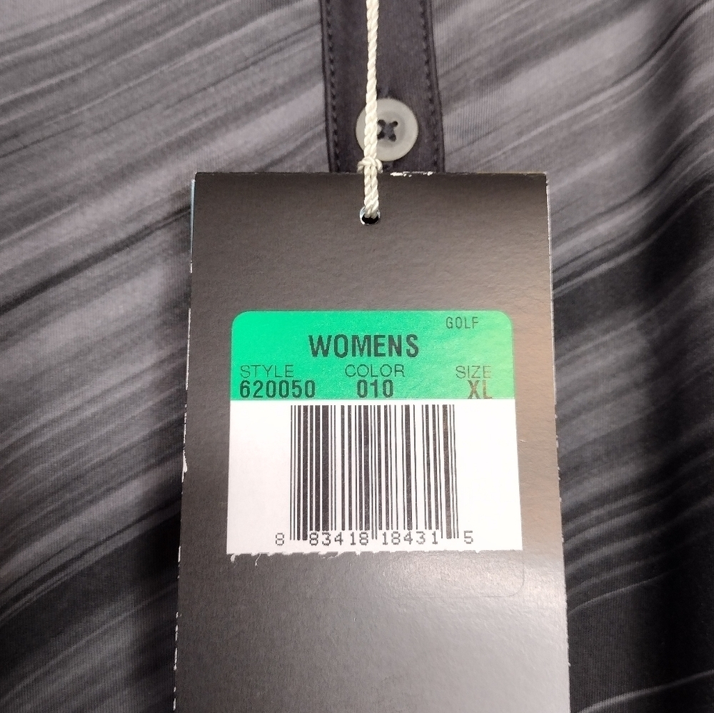 NWT Nike Gold Tour Performance Standard Fit Dri-Fit Shirt - Picture 10 of 14